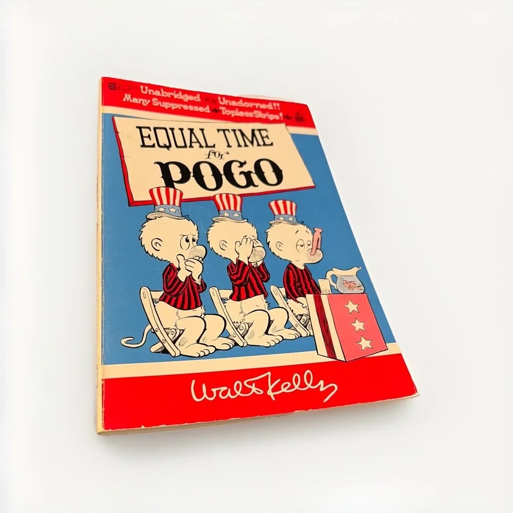 Walt Kelly~Equal Time‎ for Pogo~1968 1st Printing Paperback